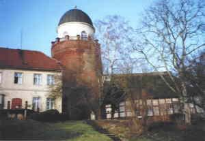 Burg Lenzen an der Elbe mit Burgturm